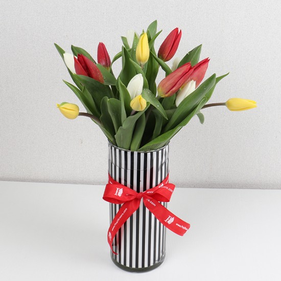 Mix Tulip Hand Bouquet