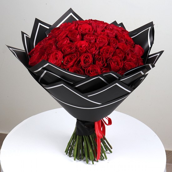 Vl04 Red Roses Bouquet