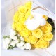 Yellow hand bouquet